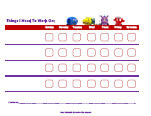 disney jr. behavior chart